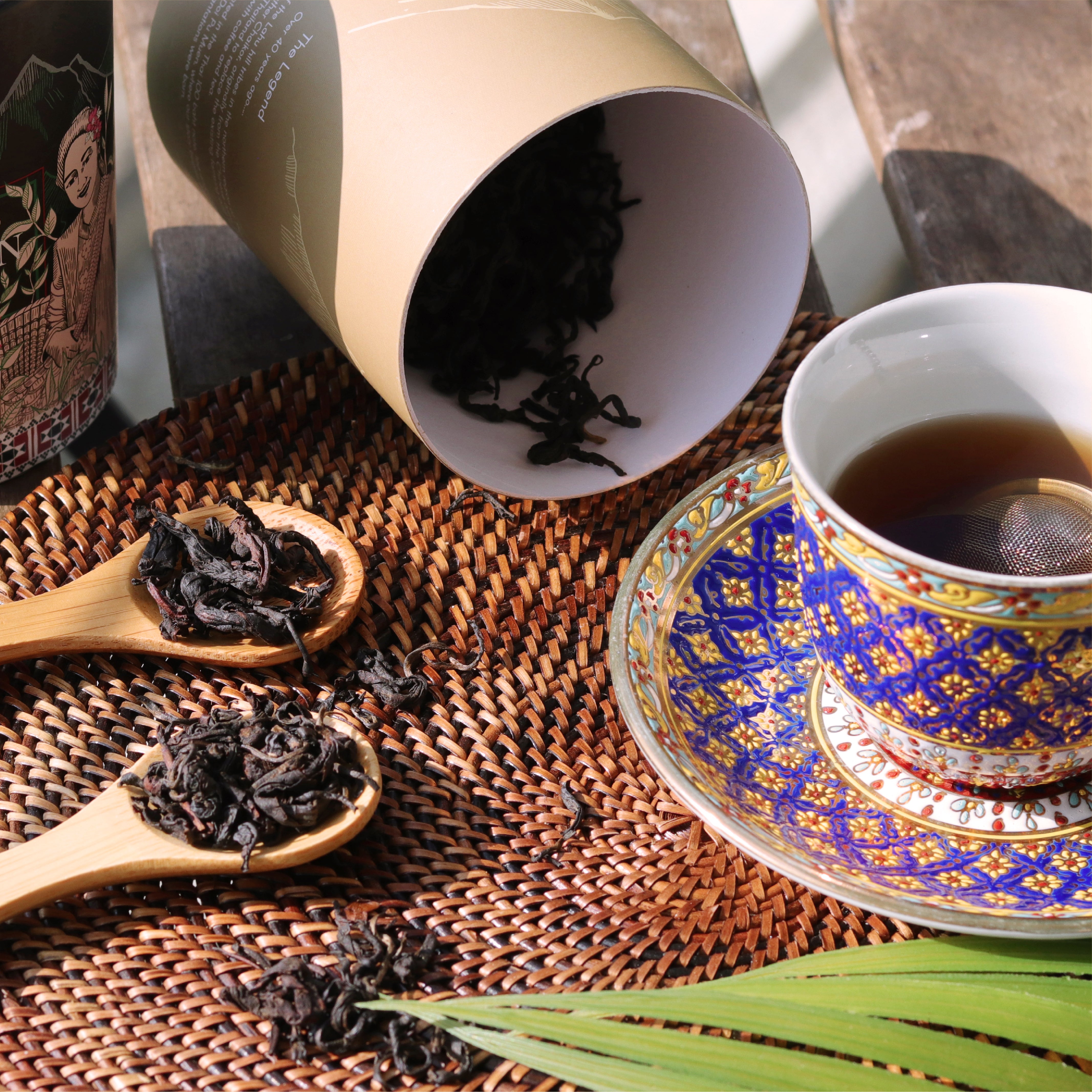 Pumuen organic wild grow mountain tea - Assam Oolong
