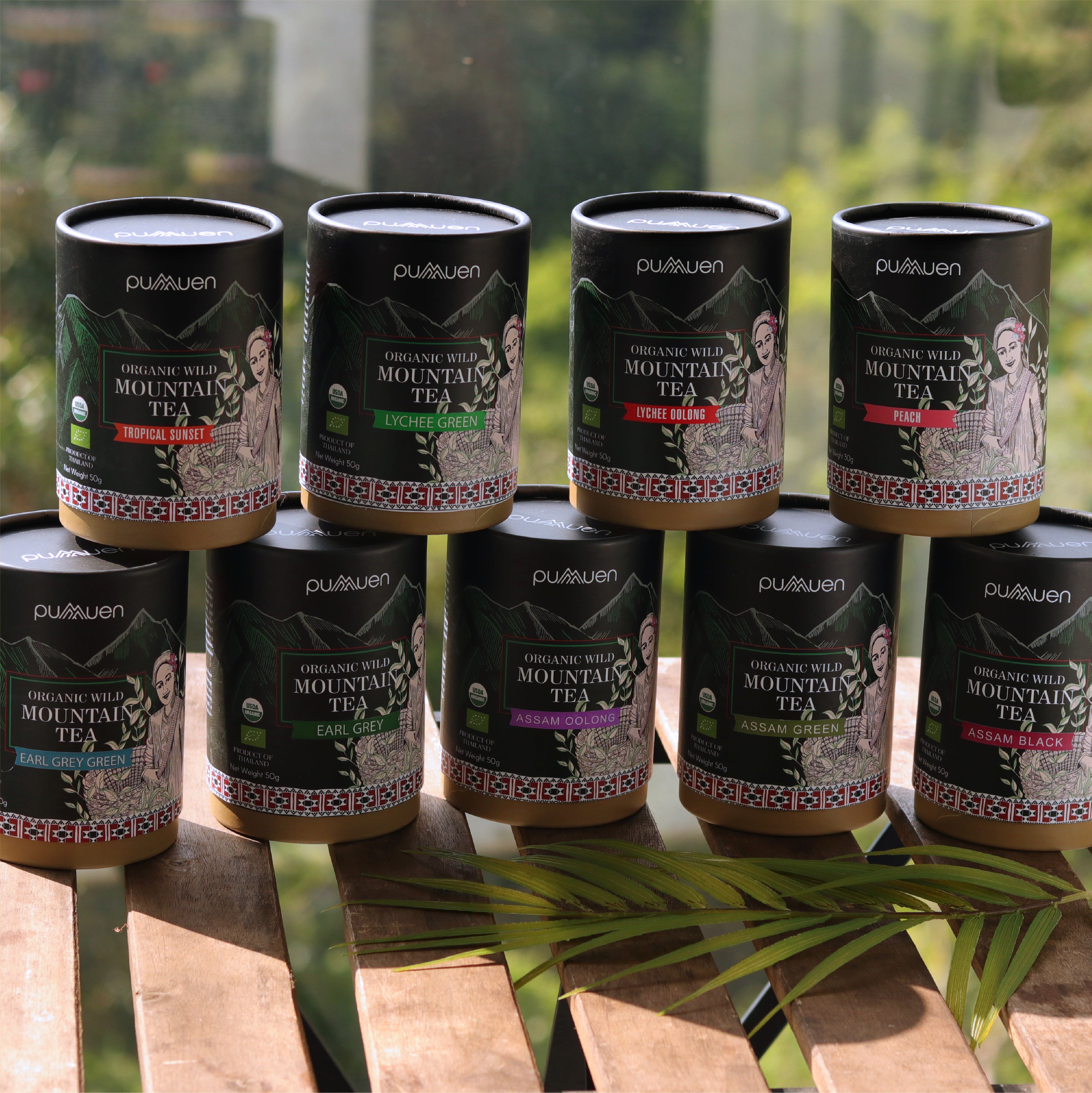Pumuen organic wild grow mountain tea - Lychee Oolong